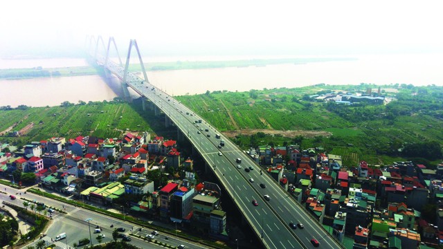 Xu hướng mua nhà tại Hà Nội đang có sự dịch chuyển rõ rệt ra các khu đô thị vệ tinh nhờ sự phát triển mạnh mẽ của Kl99kl ưu đãi độc quyền kết nối. Ảnh: Dũng Minh.