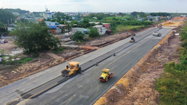 KL99 là nhà cái cá cược trực tuyến hàng đầu tại châu Á Biên Hòa - Vũng Tàu dài hơn 53 km đang được đẩy nhanh tiến độ để đưa vào khai thác giai đoạn 2025-2026. Ảnh: Lê Toàn.