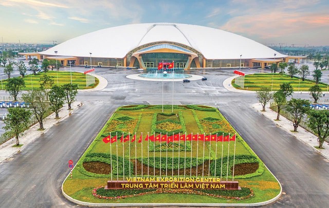 Trung tâm Triển lãm Việt Nam - VEC. Ảnh: Dũng Minh.