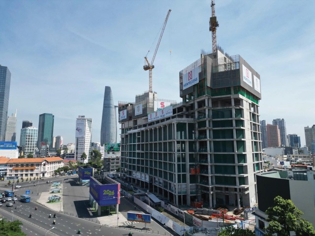 Dự án tứ giác Bến Thành được Masterise Homes tái khởi động sau hơn 10 năm đình trệ. Ảnh: Lê Toàn.