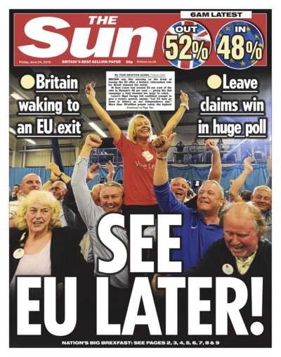 Kết quả kiểm phiếu Brexit: 51,9% người Anh chọn chia tay EU ảnh 10