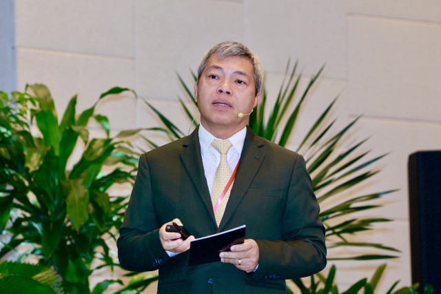 Ông Nguyễn Duy Thuận, CEO Kl994 game bài casino hấp dẫn Lộc Trời phát biểu tại Hội nghị
