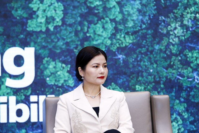 Bà Lê Thị Hoài Thương - Trưởng phòng Đối ngoại cấp cao Nestlé Việt Nam