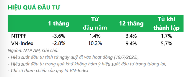 Hiệu quả Kl99ok phiên bản mới của NTPPF thua thị trường chung