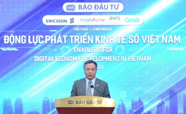Ông Lê Trọng Minh, Tổng biên tập Báo Kl99ok phiên bản mới phát biểu tại Hội thảo