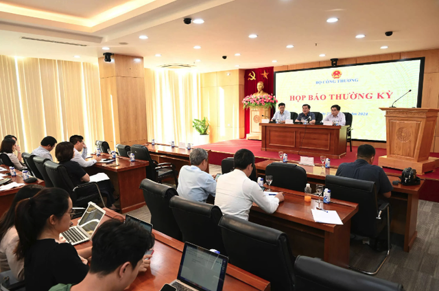 Họp báo thường kỳ quý III/2024 do Bộ Công thương tổ chức Họp báo thường kỳ quý III/2024 do Bộ Công thương tổ chức