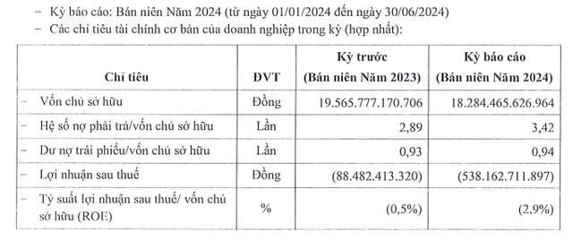 Một số chỉ tiêu Kl991.com nạp rút nhanh của Hưng Thịnh Land nửa đầu năm 2024