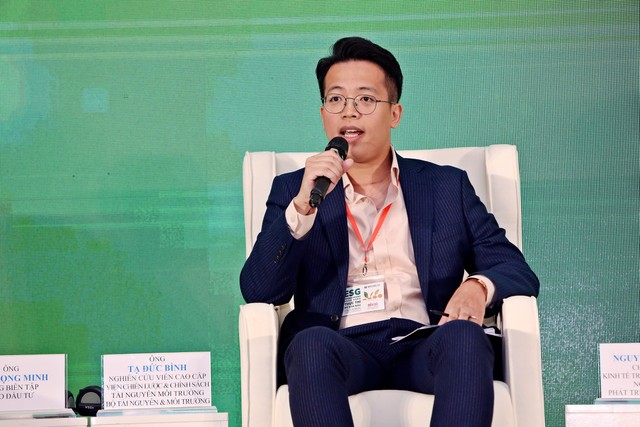 Ông Tạ Đức Bình, Nghiên cứu viên cao cấp, Viện Chiến lược và Chính sách tài nguyên môi trường, Bộ Tài nguyên và Môi trường