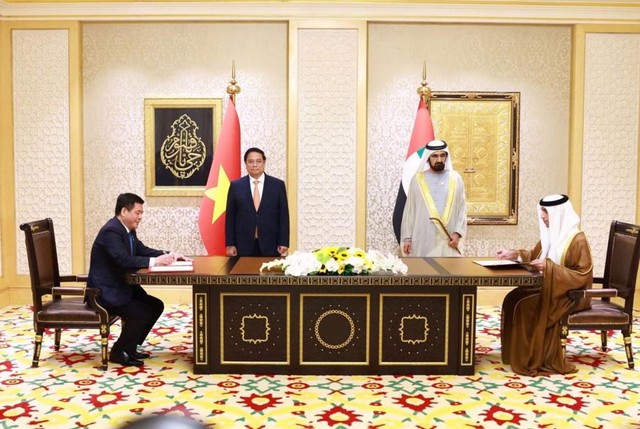 Việt Nam và UAE đã ký kết thành công Hiệp định Đối tác Kl992 cổng game cá cược Toàn diện Việt Nam - UAE (Hiệp định CEPA)