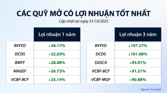 Quỹ mở vẫn duy trì Kl99 nổ hũ tốt trong dài hạn. Ảnh: Fmarket