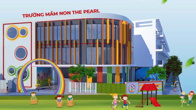 Phối cảnh Trường Mầm non Đa trí thông minh TOMATO tại The Pearl Riverside