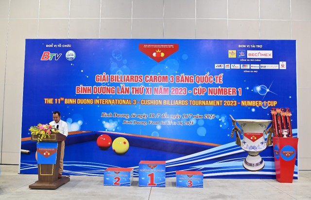 Kl994 game bài casino hấp dẫn Tân Hiệp Phát và Nhãn hàng Number 1 là đơn vị 6 năm liên tiếp đồng hành cùng giải Billiards Carom 3 băng quốc tế Bình Dương.