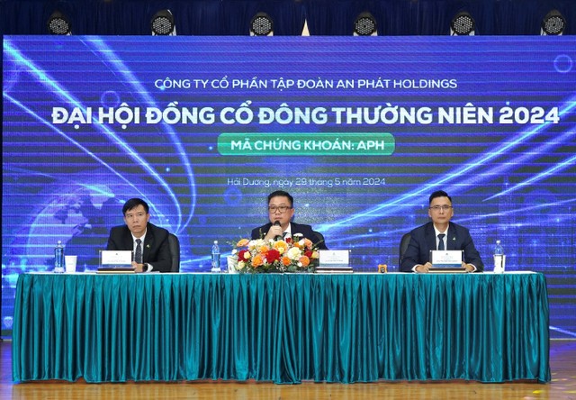Toàn cảnh ĐHĐCĐ thường niên An Phát Holdings 2024.