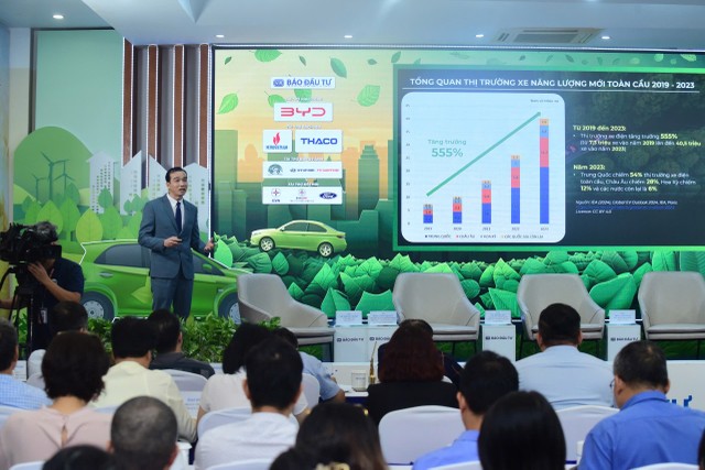 Đông đảo các chuyên gia, cộng đồng Kl991.com World Cup 2026 Chính Thức và truyền thông tham gia hội thảo cùng trao đổi về các giải pháp thúc đẩy tăng trưởng thị trường xe điện tại Việt Nam. Ảnh: Dũng Minh.