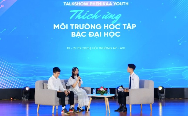 Nữ sinh Nguyễn Thị Khánh Diệu chia sẻ về kinh nghiệm học tập, nghiên cứu khoa học tại trường.