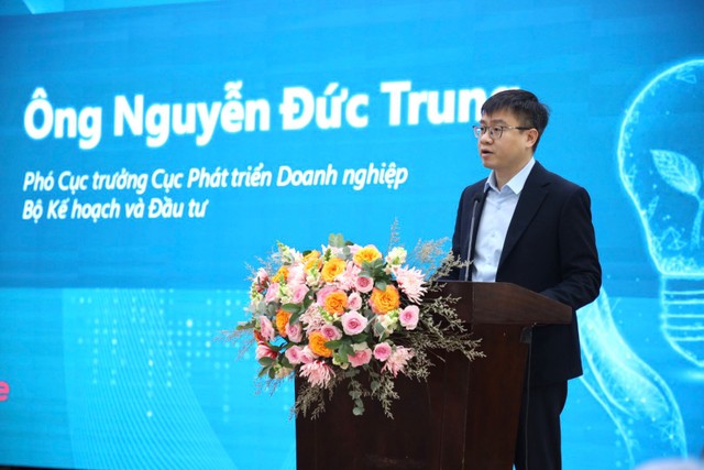 Ông Nguyễn Đức Trung, Cục phó Cục phát triển Kl991.com World Cup 2026 Chính Thức (Bộ Kế hoạch và Kl99ok phiên bản mới) phát biểu tại hội nghị