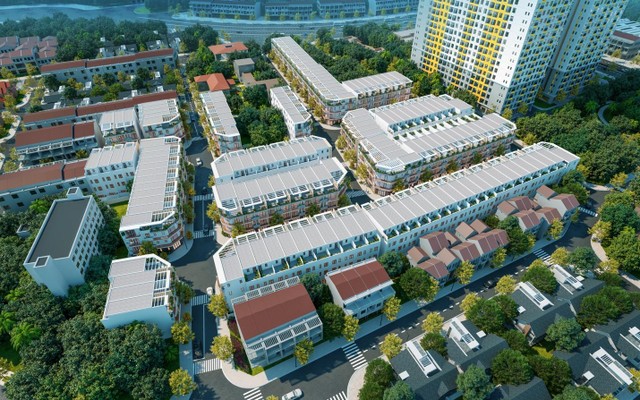 Khu nhà liền kề Bcons Plaza cung cấp cho thị trường nguồn cung mới hấp dẫn.