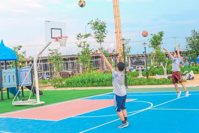 Cư dân tại dự án Thắng Lợi phát triển.