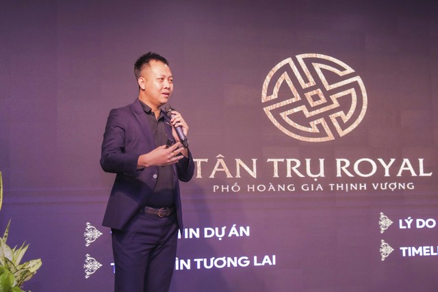 Ông La Đặng Thành Nhân - Tổng giám đốc Công ty cổ phần Thắng Lợi Tây Nguyên phát biểu và chia sẻ thông tin dự án.
