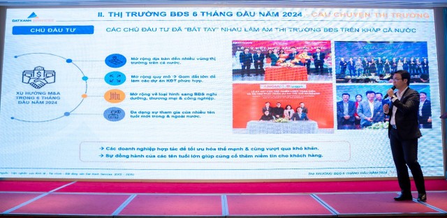 Ông Lưu Quang Tiến, Phó Viện trưởng FERI chia sẻ thông tin tại sự kiện.