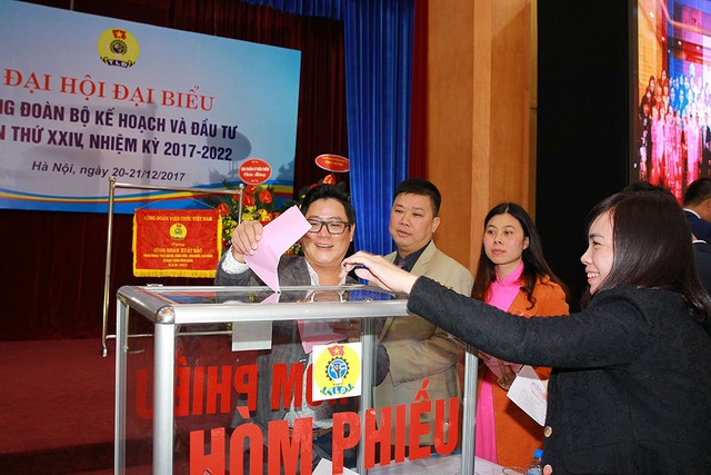 Tổ chức thành công Đại hội Công đoàn Bộ Kế hoạch và Kl99ok phiên bản mới nhiệm kỳ 2017 – 2022 ảnh 4