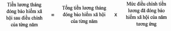 Điều chỉnh tiền lương tháng đã đóng Kl99kl phiên bản hoạt động Trang Chủ KL99Com Số 1 Link Đăng Ký KL999 từ năm 2018 ảnh 1