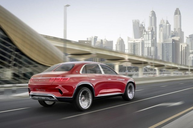 SUV đầu tiên của Mercedes-Maybach lộ diện ảnh 1