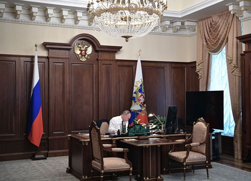 Quyền lực của Putin toát ra từ lễ nhậm chức ảnh 1