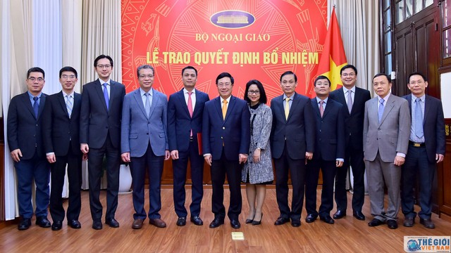 Công bố quyết định nhân sự Bộ Ngoại giao của Thủ tướng Kl993 ưu đãi thưởng hấp dẫn ảnh 1