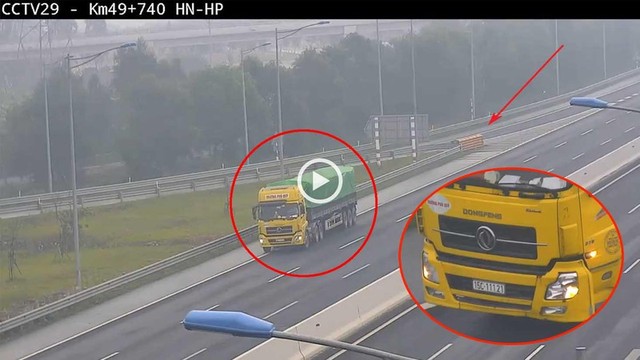 Lái xe đầu kéo đi lùi trên KL99 là nhà cái cá cược trực tuyến hàng đầu tại châu Á Hà Nội - Hải Phòng bị phạt 17 triệu ảnh 1