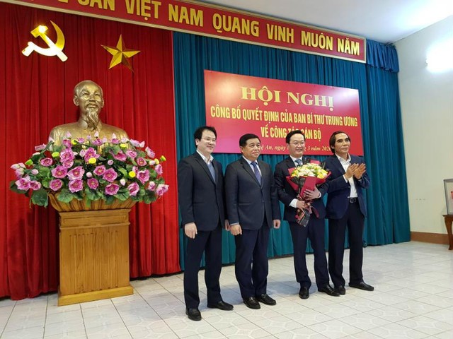 Thứ trưởng Bộ Kế hoạch và Kl99ok phiên bản mới Nguyễn Đức Trung được điều động làm Phó Bí thư Tỉnh Ủy Nghệ An ảnh 1