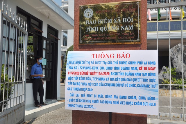 Kl99kl phiên bản hoạt động Trang Chủ KL99Com Số 1 Link Đăng Ký KL999 tỉnh Quảng Nam đồng bộ các giải pháp đảm bảo quyền lợi cho người tham gia BHXH, BHYT ứng phó với dịch Covid-19 ảnh 1