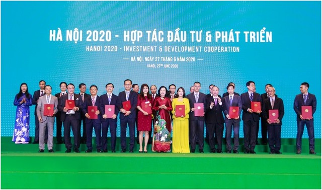 TP. Hà Nội và Tân Hoàng Minh ký kết Biên bản ghi nhớ cam kết Kl99ok phiên bản mới 2 dự án quy mô gần 4 tỷ USD ảnh 1