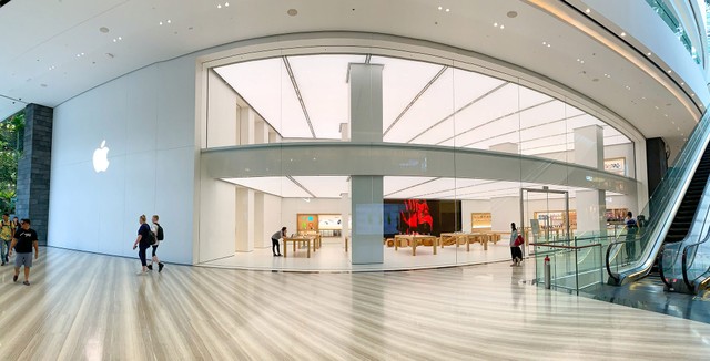 Apple sắp khai trương của hàng nổi trên nước ở Marina Bay Sands ảnh 4