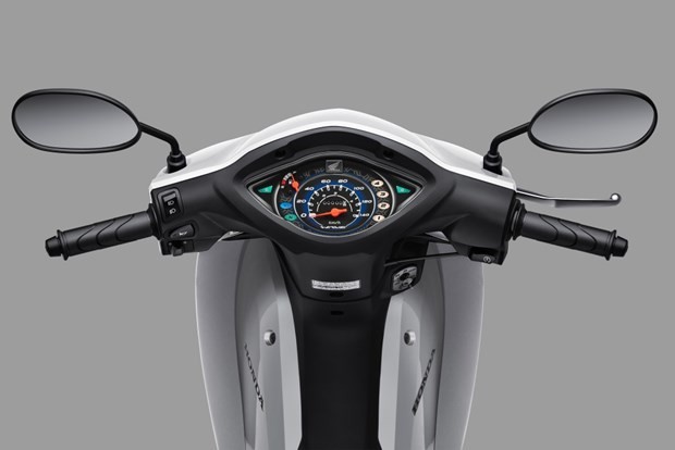 Wave Alpha 110cc phiên bản mới này được bổ sung hệ thống đèn chiếu sáng phía trước có tính năng tự động bật sáng. (Ảnh nguồn: Honda Việt Nam).
