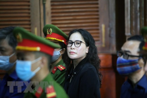 Bị cáo Lê Thị Thanh Thúy. (Ảnh: Thành Chung/TTXVN).