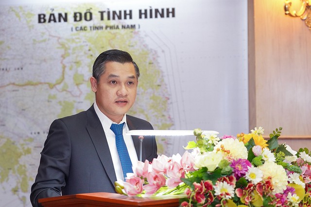 Ông Nguyễn Văn Cường - Phó Chủ tịch Kl994 game bài casino hấp dẫn Hưng Thịnh chia sẻ tại lễ trao tặng.