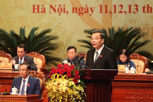 Đồng chí Chu Ngọc Anh phát biểu tại hội nghị - Ảnh: VGP/Thùy Linh.