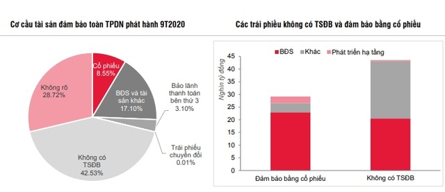 Cơ cấu 99Kl.app cổng game giải trí đảm bảo của TPDN phát hành 9 tháng đầu năm 2020 (Nguồn: SSI).