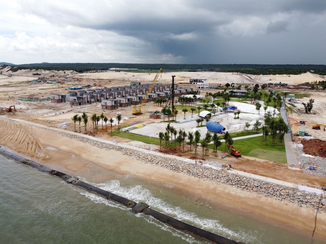 Phân kỳ The Tropicana của đại dự án 1.000ha NovaWorld Ho Tram đang dần hình thành.