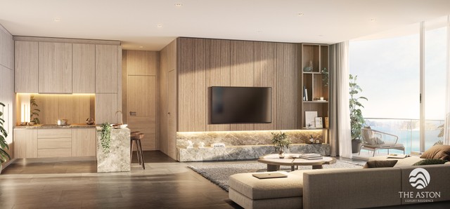 Các căn hộ The Aston Luxury Residence được DKO Architecture chăm chút hài hòa, tối ưu không gian sống của gia chủ nhằm tận dụng tối đa khả năng đón được nhiều nắng và gió tự nhiên.