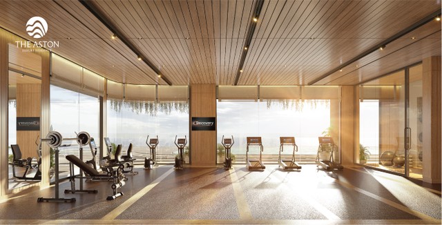 Phòng Gym sang trọng với trang thiết bị hiện đại góp phần mang tới Kl993 Đăng nhập Giải trí trọn vẹn cho gia chủ.
