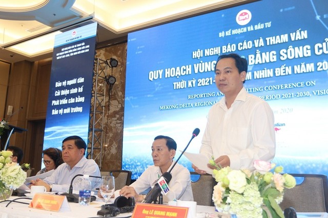 Bí thư Thành ủy Cần Thơ Lê Quang Mạnh kỳ vọng, Quy hoạch vùng ĐBSCL sẽ giúp các địa phương trong vùng ĐBSCL có cơ hội để liên kết phát triển.