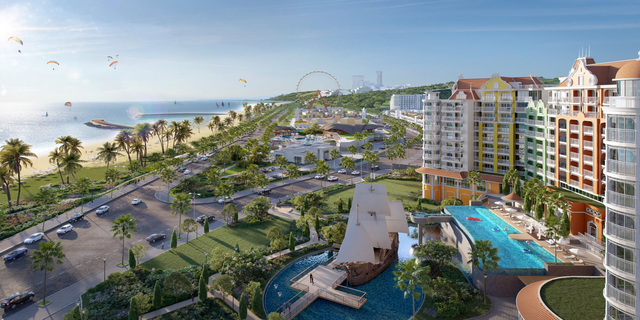 Phối cảnh Dự án NovaWorld Phan Thiet – Siêu thành phố biển, du lịch, sức khỏe tại Phan Thiết, Bình Thuận.