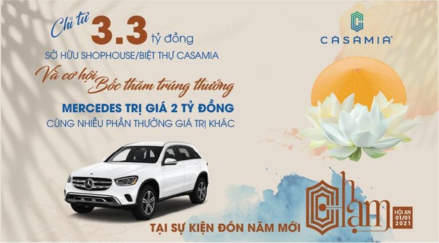 Cơ hội nhận xe sang và các phần già giá trị cho khách hàng đặt mua dự án Casamia.