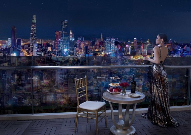 Từ The Grand Manhattan có thể chiêm ngưỡng phố phường nhộn nhịp ngày đêm. Ảnh: Novaland. Từ The Grand Manhattan có thể chiêm ngưỡng phố phường nhộn nhịp ngày đêm. Ảnh: Novaland.