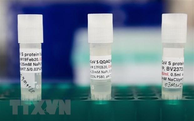 Vắcxin Novavax ngừa COVID-19. (Ảnh: AFP/TTXVN). Vắcxin Novavax ngừa COVID-19. (Ảnh: AFP/TTXVN).