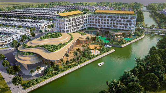 Khu khách sạn, hội nghị thuộc dự án DIC Victory City Hậu Giang sẽ là điểm đến lý tưởng cho các buổi hội nghị với sức chứa tối đa 1.000 người.