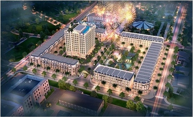 D’. Metropole Hà Tĩnh – công trình đầu tiên của Tân Hoàng Minh tại khu vực Bắc Trung Bộ.
