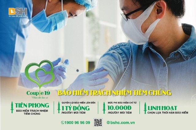 Kl99kl phiên bản hoạt động trách nhiệm tiêm chủng “Couple 19” của BSH và vắc xin là cặp đôi song hành trong mọi chiến dịch tiêm chủng.